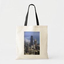 Buildings, view from top of Sears Tower, Chicago, Bags