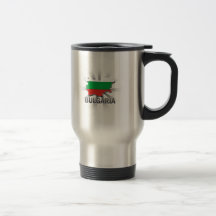 Bulgaria Flag Map 2.0 Coffee Mug