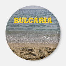 Bulgaria sea beach fridge magnets