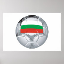 Bulgarian Soccer Ball Posters