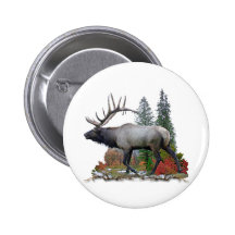 Bull Elk Pins