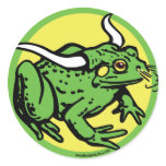 Bull Frog by Mudge Studios stickers
