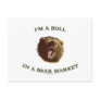 Bull in a Bear Market Post Card
