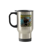 Bull ose Travel Mug
