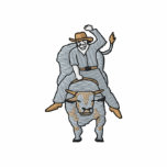 Bull Rider embroidered shirts