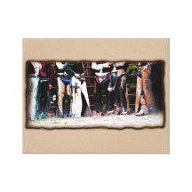 Bull Riders Chaps Canvas Gallery Wrap Gallery Wrapped Canvas