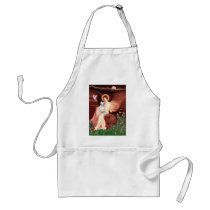 Bull Terrier 1 - Seated Angel Apron