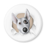 Bull Terrier (American) Busting Out magnets