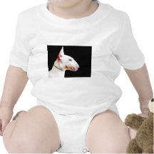 Bull Terrier baby shirt