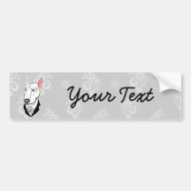 Bull terrier Bumper Sticker