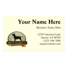 Bull Terrier Business Card Templates
