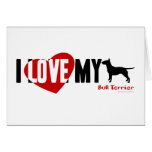 Bull Terrier Card