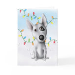 Bull Terrier Christmas cards