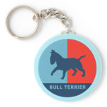 Bull Terrier keychain