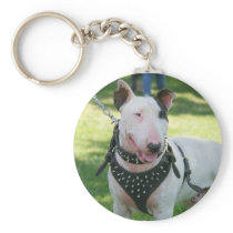 Bull Terrier keychain