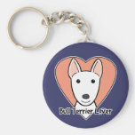 Bull Terrier Lover Key Chain