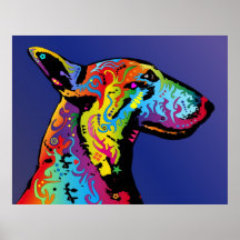Bull Terrier Print