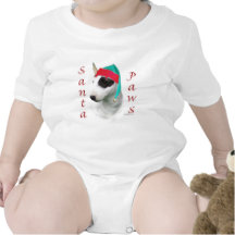 Bull Terrier Santa Paws Creeper
