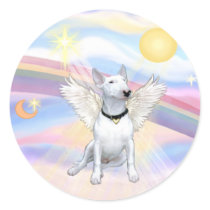 Bull Terrier Round Sticker