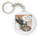 Bull Terrier Turkey keychains