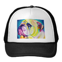 Bulldog #1 trucker hats