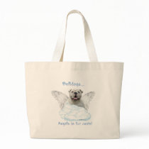 Bulldog Angel Canvas Bag