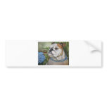 bulldog bumper sticker
