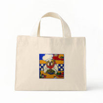 Bulldog Chef Tote Bags