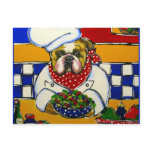 Bulldog Chef postcards