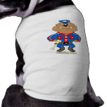 Bulldog Cop pet clothing