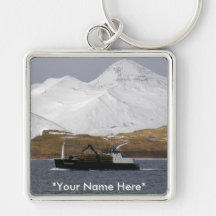 Bulldog, Crab Boat in Dutch Harbour, Alaska Keychain
