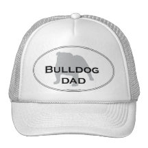 Bulldog Dad Trucker Hats