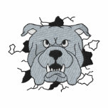 Bulldog embroidered shirts