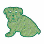 Bulldog embroidered shirts