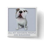 Bulldog (English) Favourites buttons