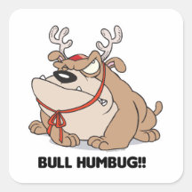 bulldog humbug stickers