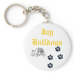 bulldog keychain