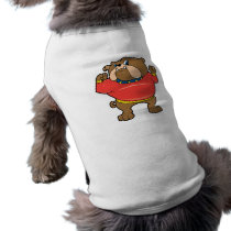 Bulldog Mascot Doggie T-shirt