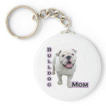 Bulldog Mum 4 - Keychain