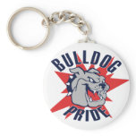 Bulldog Pride keychains