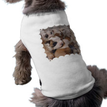 Bulldog  Puppies Pet Shirt