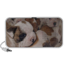 Bulldog  Puppies Portable Speakers