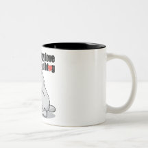 Bulldog puppy coffee mug