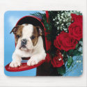 bulldog puppy mousepads