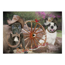 Bulldog Rodeo Champs Card