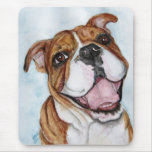bulldog smile mousepads