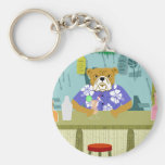 Bulldog Tiki Bar Key Chain