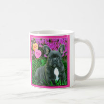 Bulldog Valentine Mug
