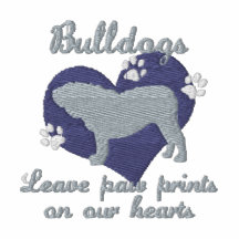 Bulldogs Leave Paw Prints Blue