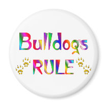Bulldogs Rule Magnet